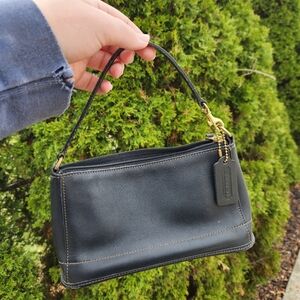 Coach Black Leather Handbag